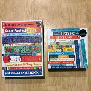 1000 piece book puzzle lot! Galison